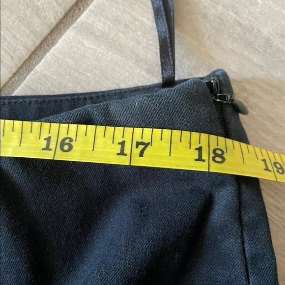 LAFAYETTE 148 NEW YORK Black Pants Sz 12 Side Zip - Picture 6 of 6